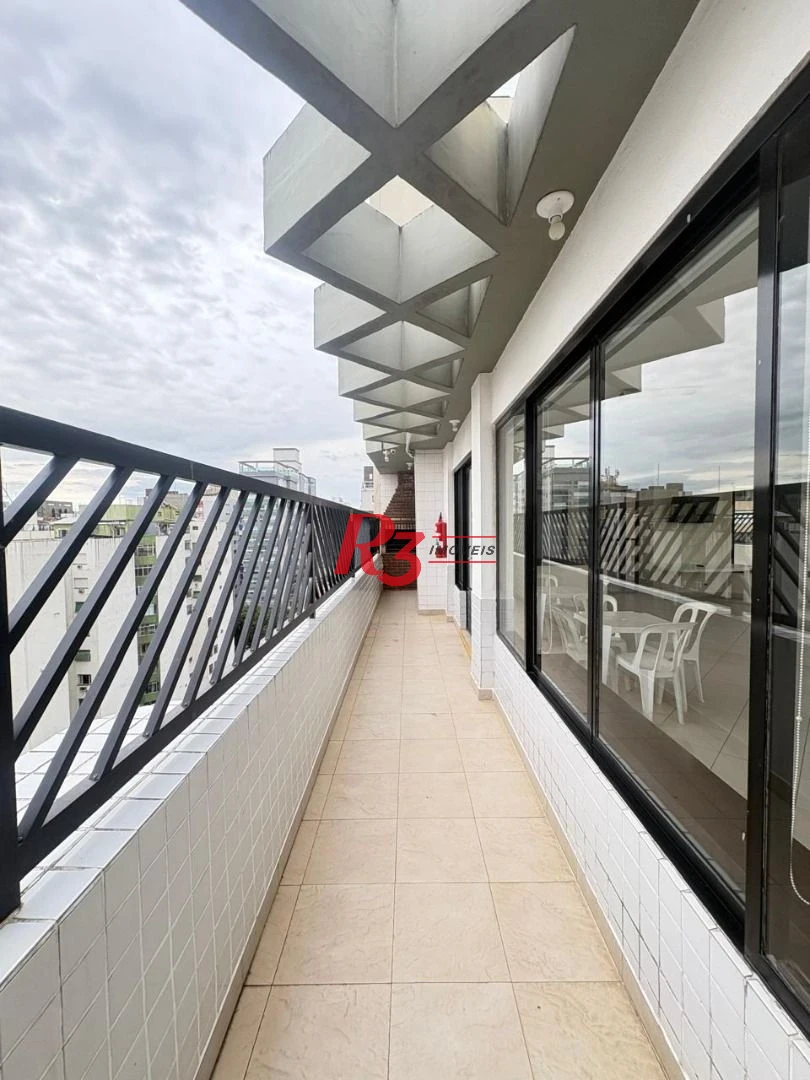 Apartamento para alugar, 48 m² por R$ 3.750,02/mês - José Menino - Santos/SP