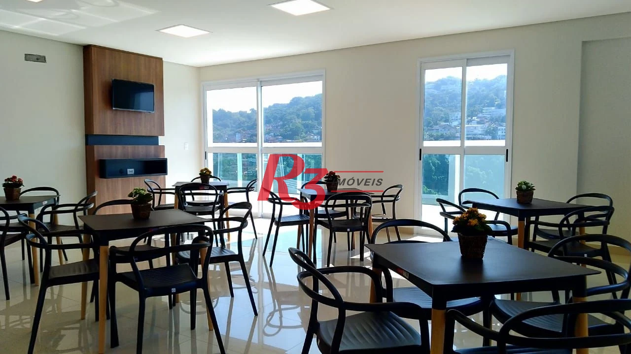 Apartamento com 1 dormitório à venda, 54 m² por R$ 665.000,00 - José Menino - Santos/SP