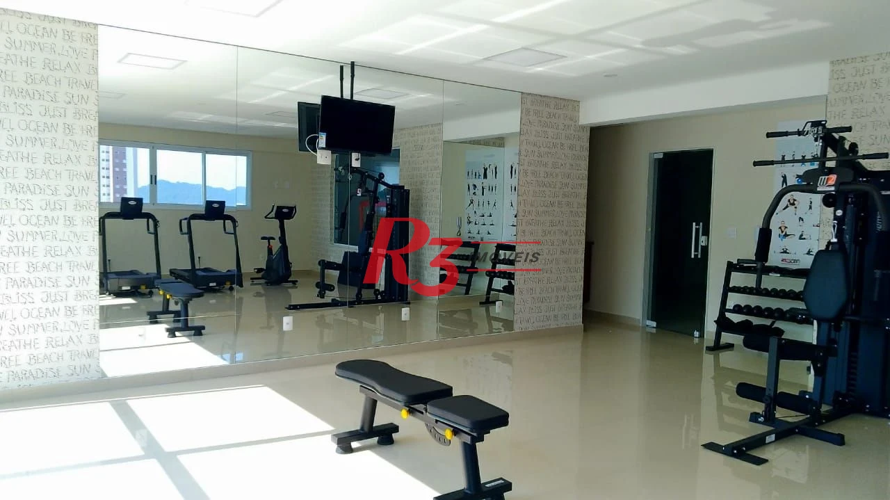 Apartamento com 1 dormitório à venda, 54 m² por R$ 665.000,00 - José Menino - Santos/SP