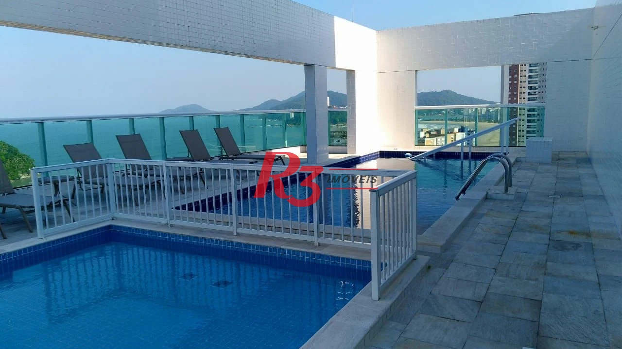 Apartamento com 1 dormitório à venda, 54 m² por R$ 665.000,00 - José Menino - Santos/SP