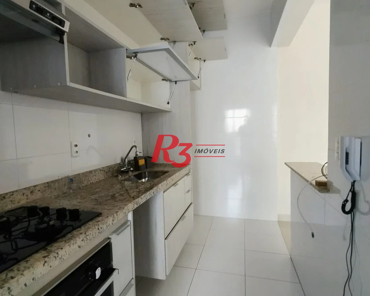 Apartamento com 1 dormitório à venda, 54 m² por R$ 665.000,00 - José Menino - Santos/SP
