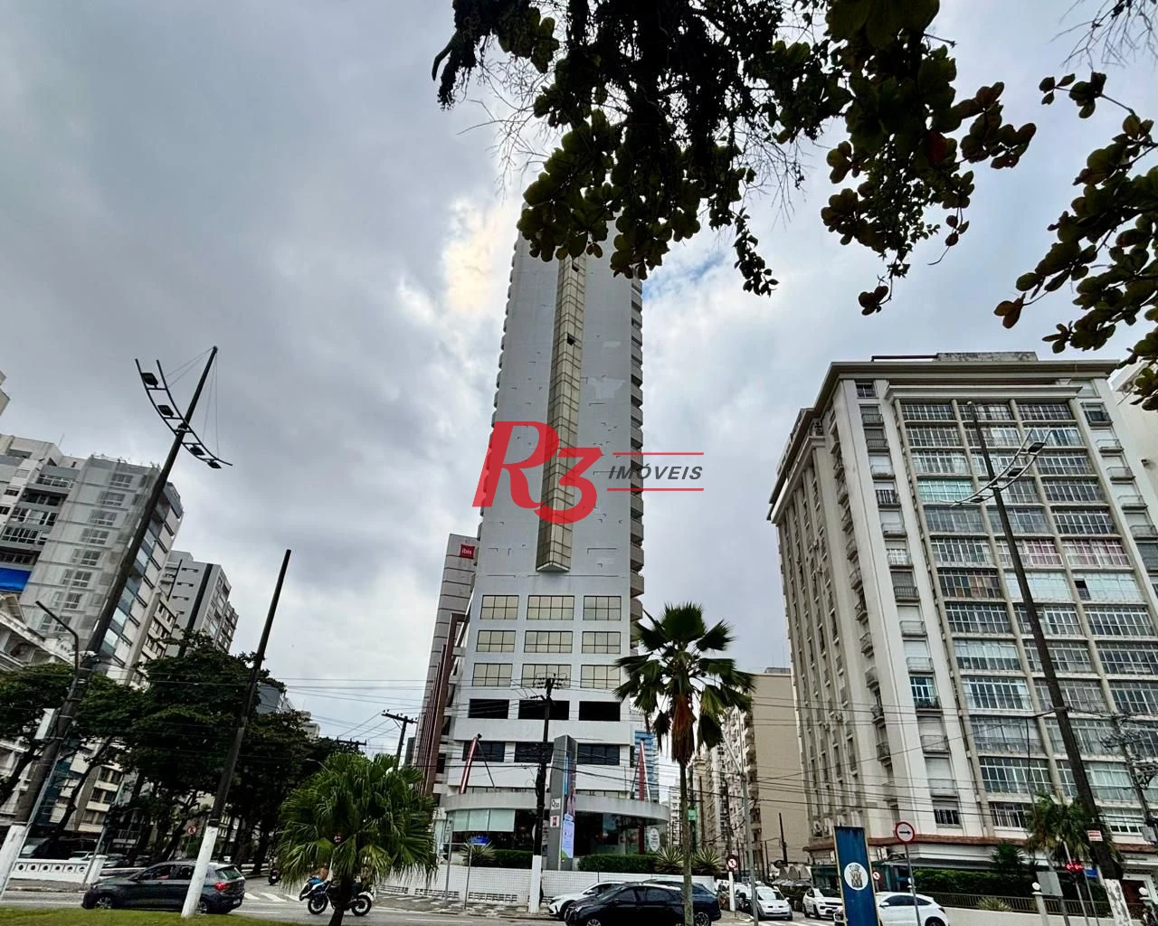 Sala para alugar, 160 m² por R$ 12.000,00/mês - Boqueirão - Santos/SP