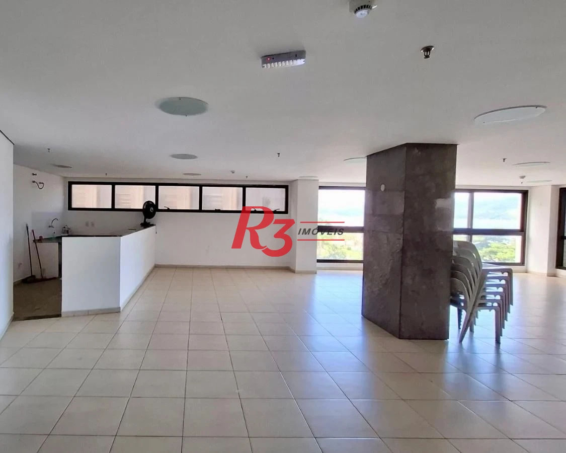 Sala para alugar, 160 m² por R$ 12.000,00/mês - Boqueirão - Santos/SP
