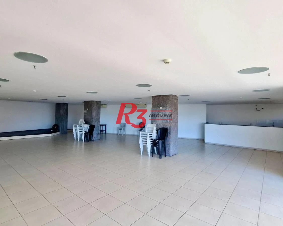 Sala para alugar, 160 m² por R$ 12.000,00/mês - Boqueirão - Santos/SP