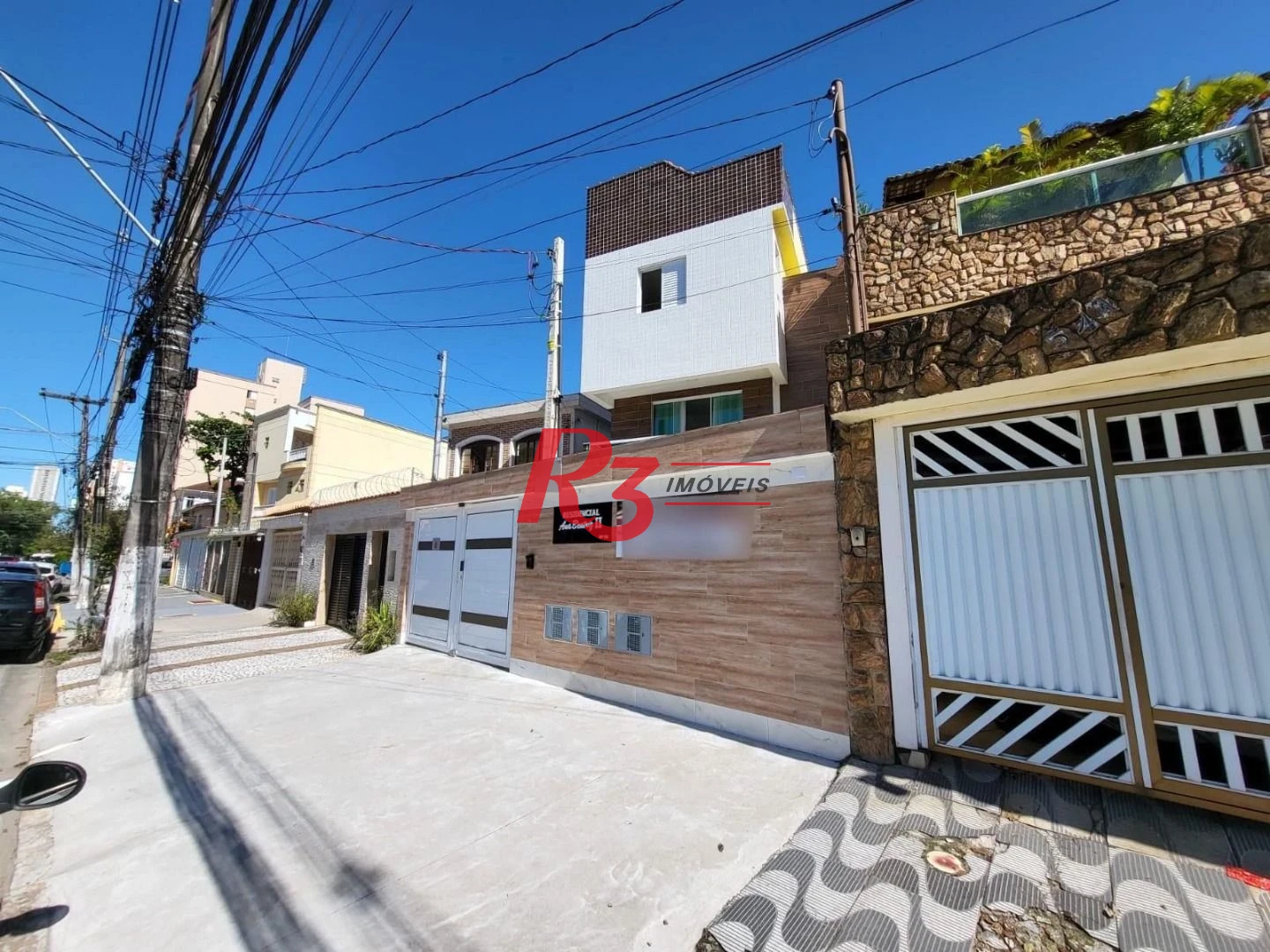Sobrado com 2 dormitórios à venda, 65 m² por R$ 750.000,00 - Campo Grande - Santos/SP