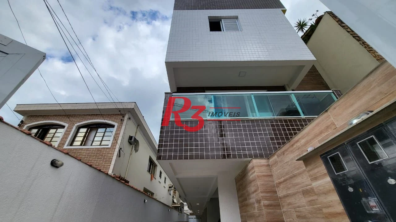 Sobrado com 2 dormitórios à venda, 65 m² por R$ 750.000,00 - Campo Grande - Santos/SP