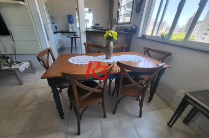 Apartamento com 2 dormitórios à venda, 80 m² por R$ 480.000,00 - Boqueirão - Santos/SP