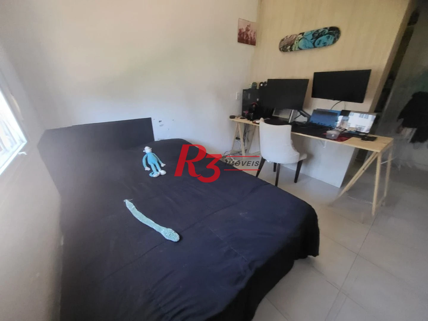 Apartamento com 2 dormitórios à venda, 80 m² por R$ 480.000,00 - Boqueirão - Santos/SP