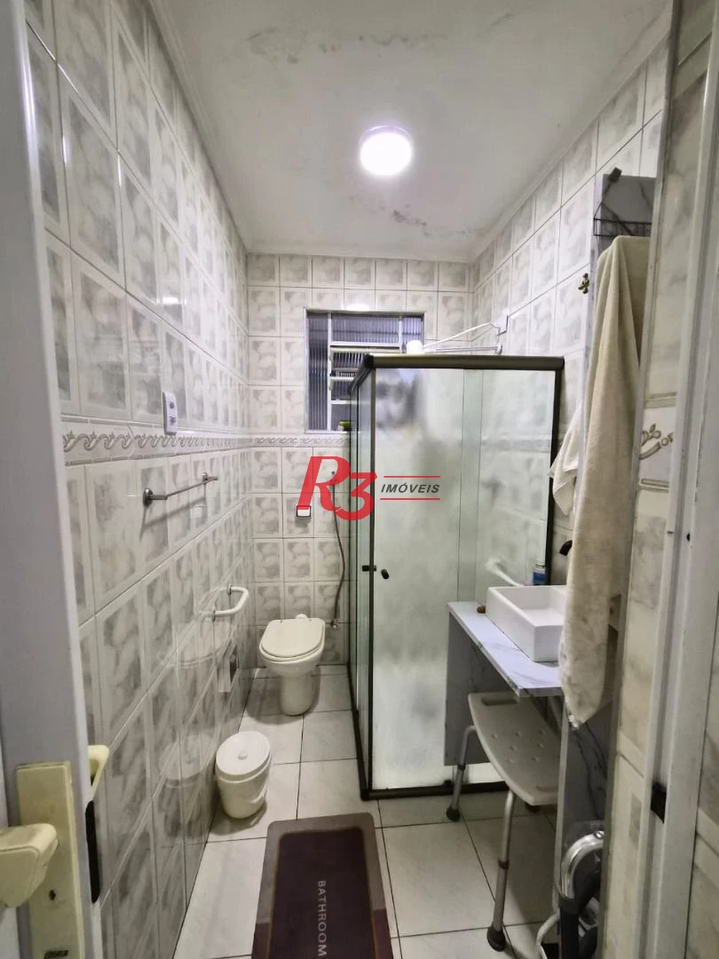 Apartamento com 2 dormitórios à venda, 63 m² por R$ 400.000,00 - Embaré - Santos/SP