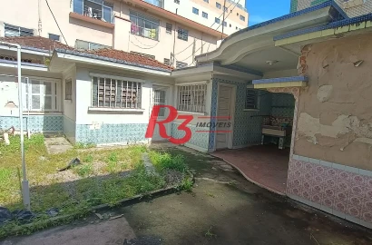 Terreno à venda, 340 m² por R$ 1.290.000,00 - Aparecida - Santos/SP