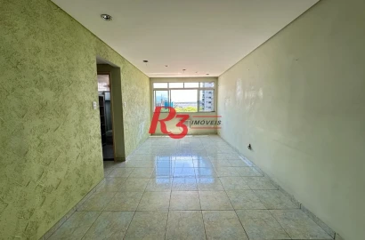 Apartamento com 1 dormitório à venda, 58 m² por R$ 570.000,00 - Aparecida - Santos/SP