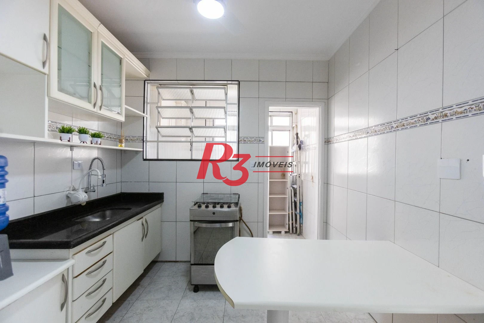 Apartamento com 1 dormitório à venda, 58 m² por R$ 570.000,00 - Aparecida - Santos/SP