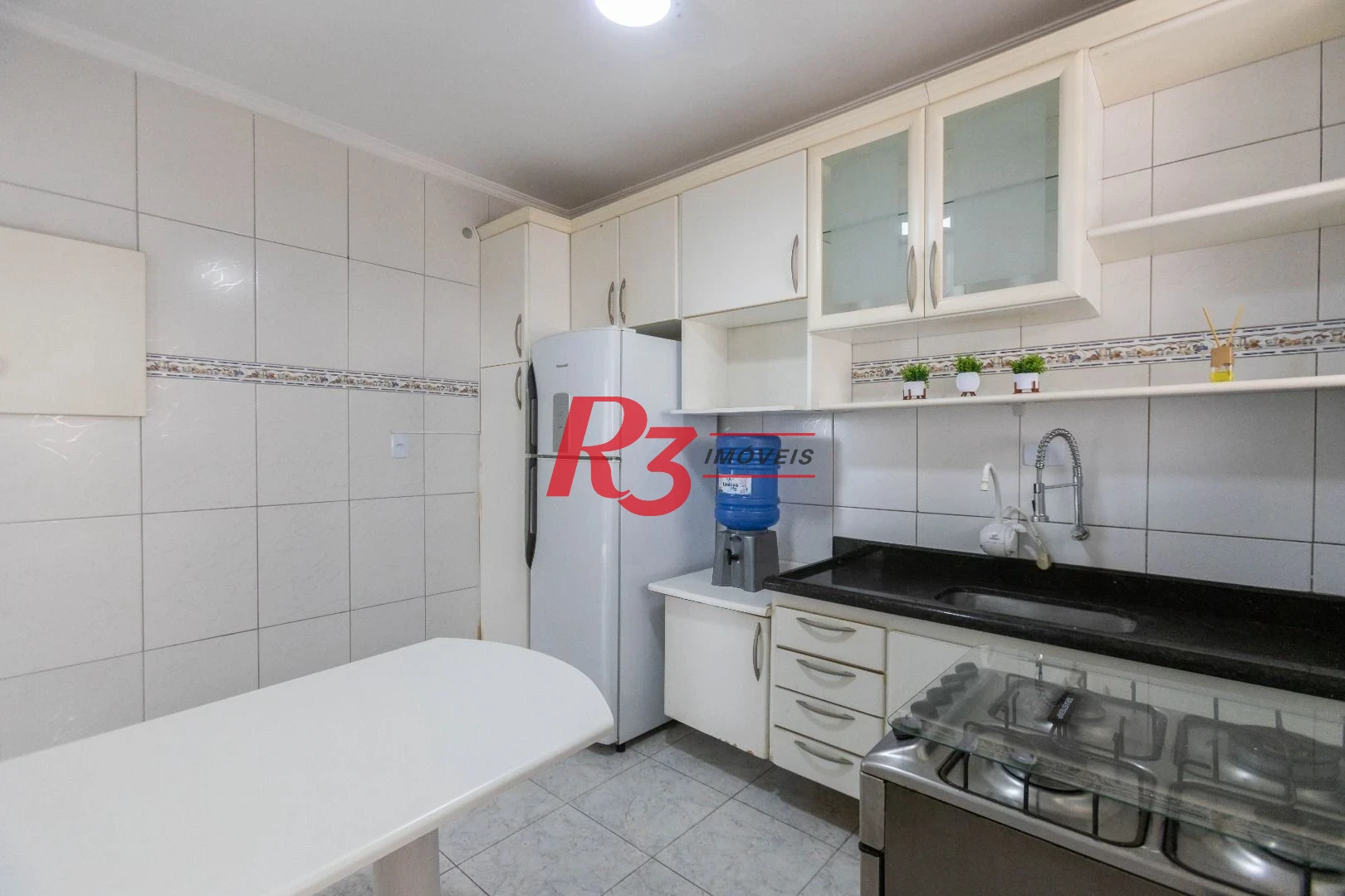 Apartamento com 1 dormitório à venda, 58 m² por R$ 570.000,00 - Aparecida - Santos/SP