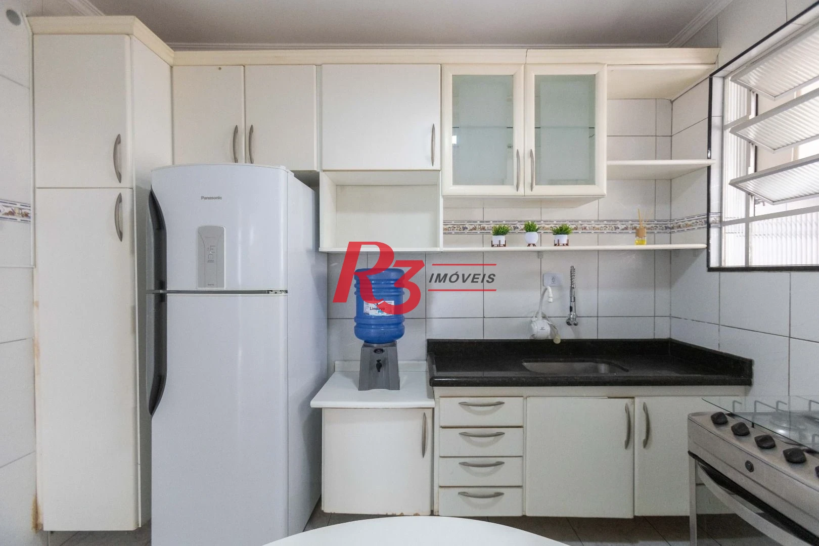 Apartamento com 1 dormitório à venda, 58 m² por R$ 570.000,00 - Aparecida - Santos/SP