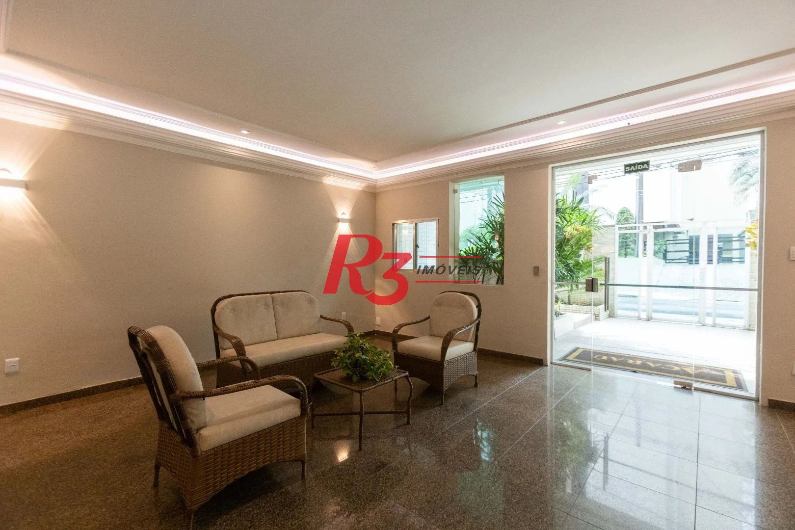 Apartamento com 1 dormitório à venda, 58 m² por R$ 570.000,00 - Aparecida - Santos/SP