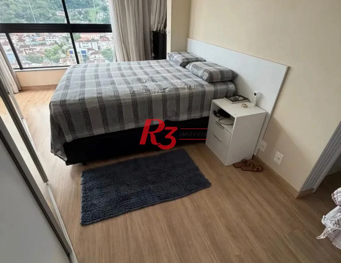Apartamento com 2 dormitórios à venda, 90 m² por R$ 1.170.000,00 - Marapé - Santos/SP
