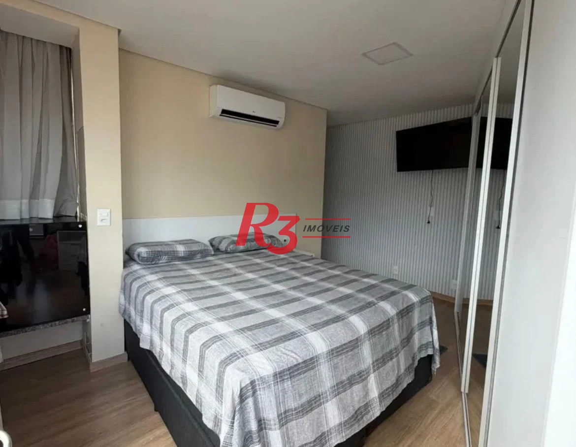 Apartamento com 2 dormitórios à venda, 90 m² por R$ 1.170.000,00 - Marapé - Santos/SP