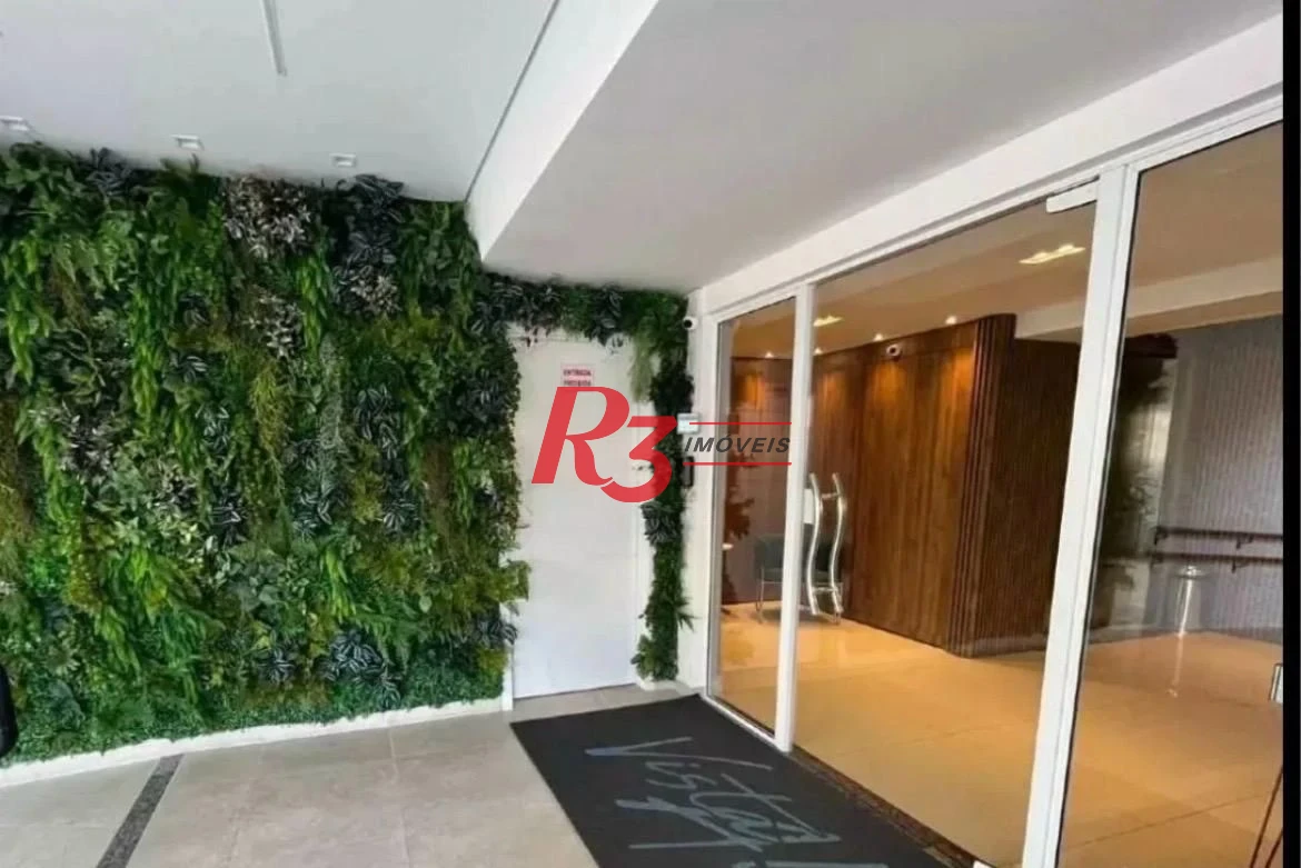 Apartamento com 2 dormitórios à venda, 90 m² por R$ 1.170.000,00 - Marapé - Santos/SP