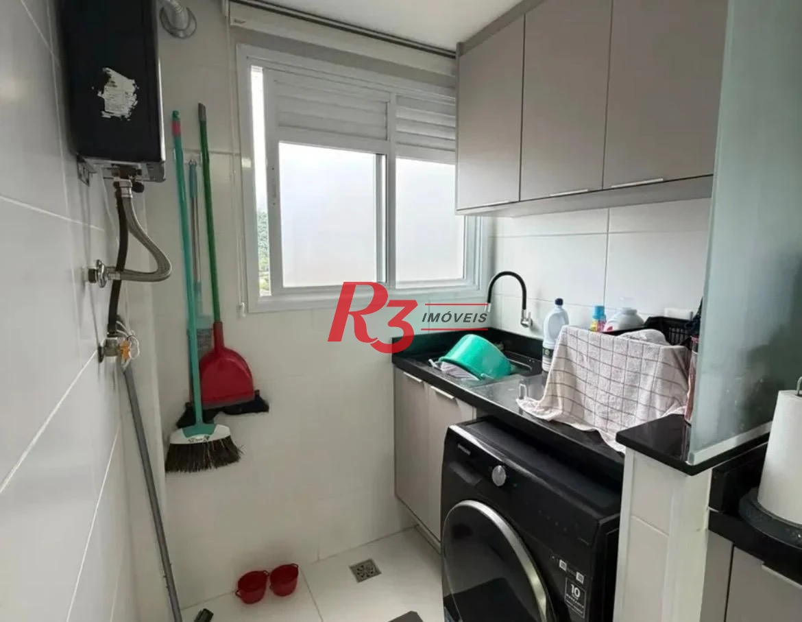 Apartamento com 2 dormitórios à venda, 90 m² por R$ 1.170.000,00 - Marapé - Santos/SP