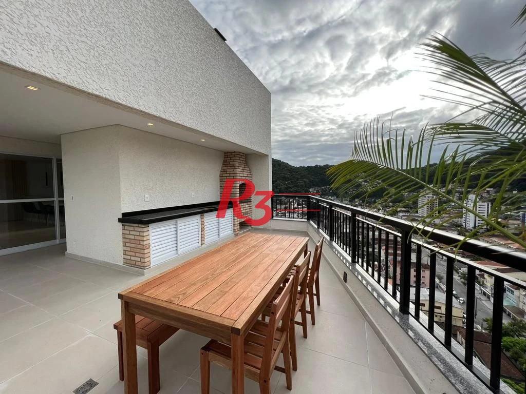 Apartamento com 2 dormitórios à venda, 90 m² por R$ 1.170.000,00 - Marapé - Santos/SP