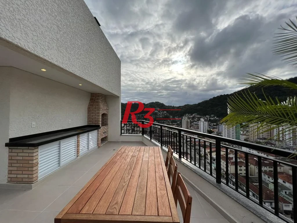 Apartamento com 2 dormitórios à venda, 90 m² por R$ 1.170.000,00 - Marapé - Santos/SP