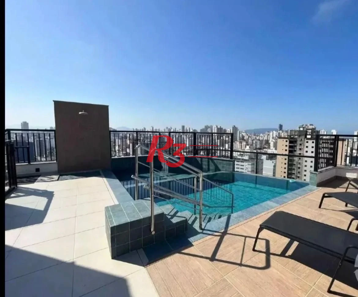 Apartamento com 2 dormitórios à venda, 90 m² por R$ 1.170.000,00 - Marapé - Santos/SP