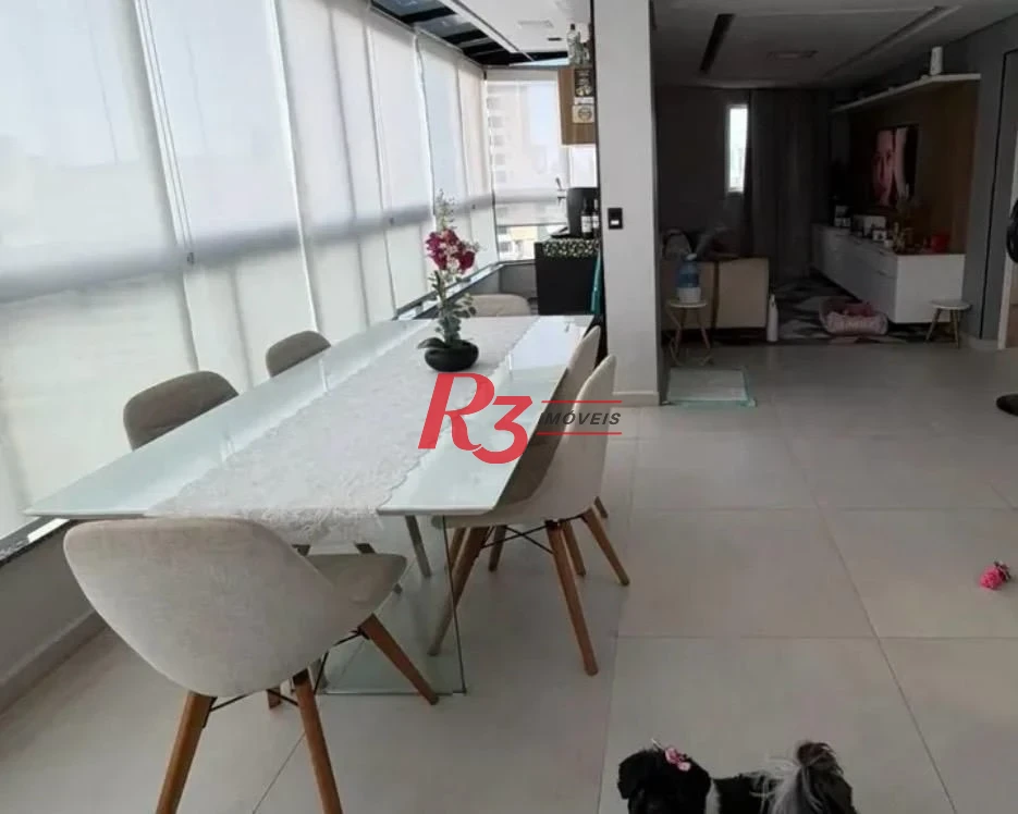 Apartamento com 2 dormitórios à venda, 90 m² por R$ 1.170.000,00 - Marapé - Santos/SP