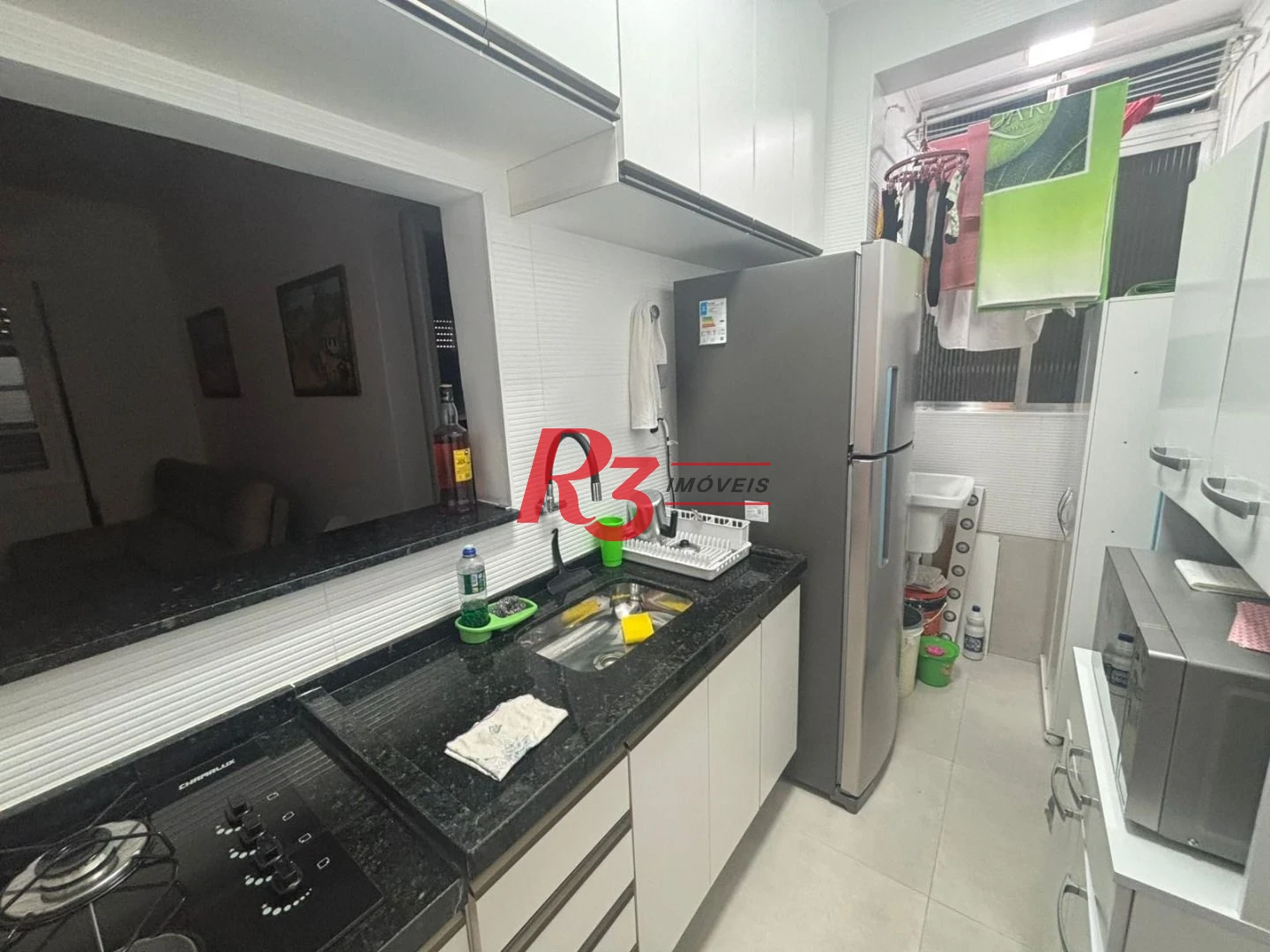 Apartamento à venda, 37 m² por R$ 500.000,00 - Embaré - Santos/SP