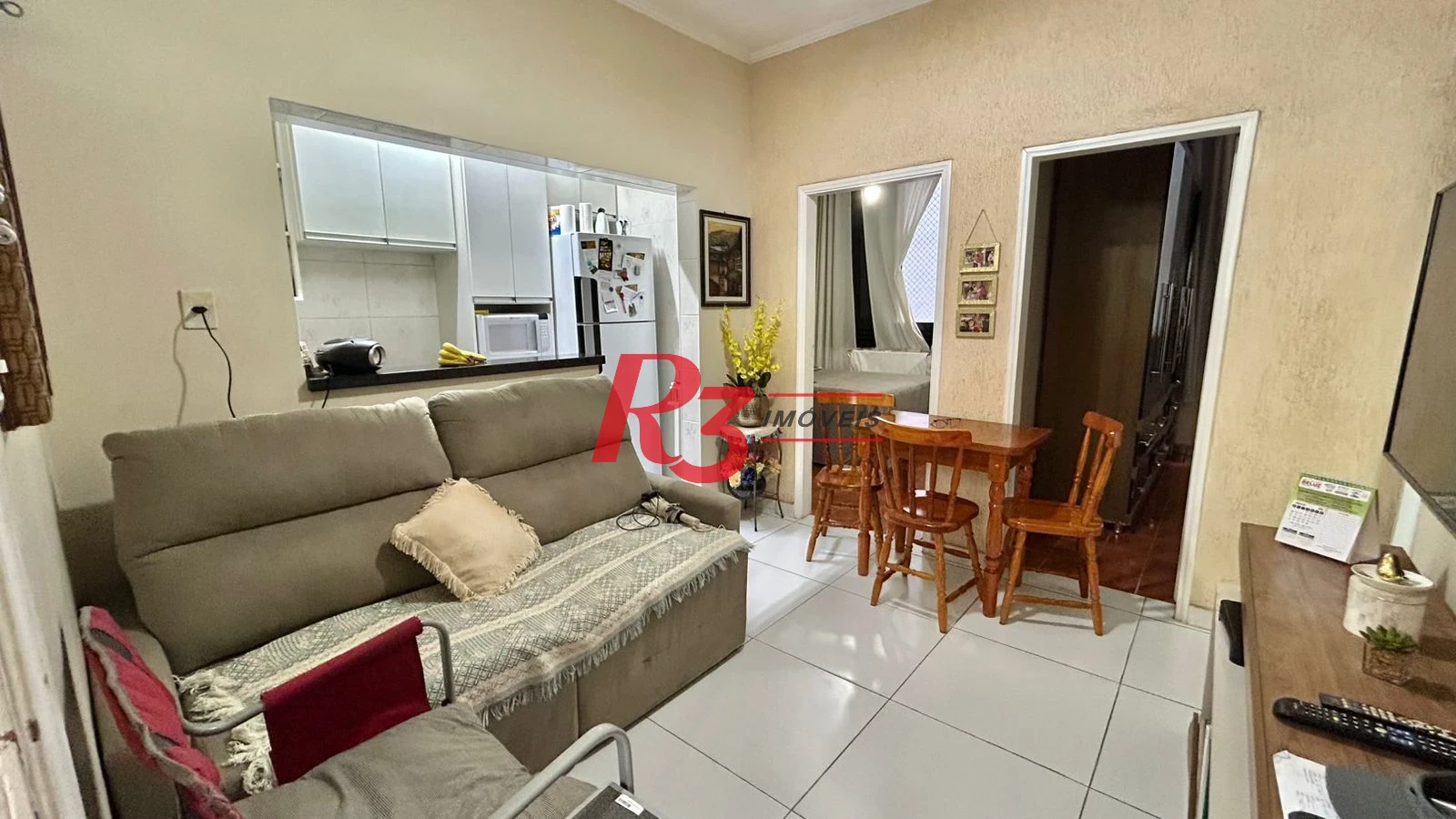 Apartamento com 2 dormitórios à venda, 47 m² - Gonzaga - Santos/SP