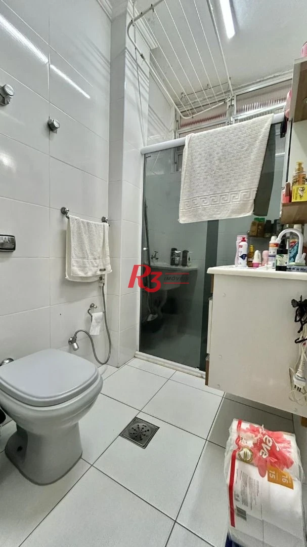 Apartamento com 2 dormitórios à venda, 47 m² - Gonzaga - Santos/SP