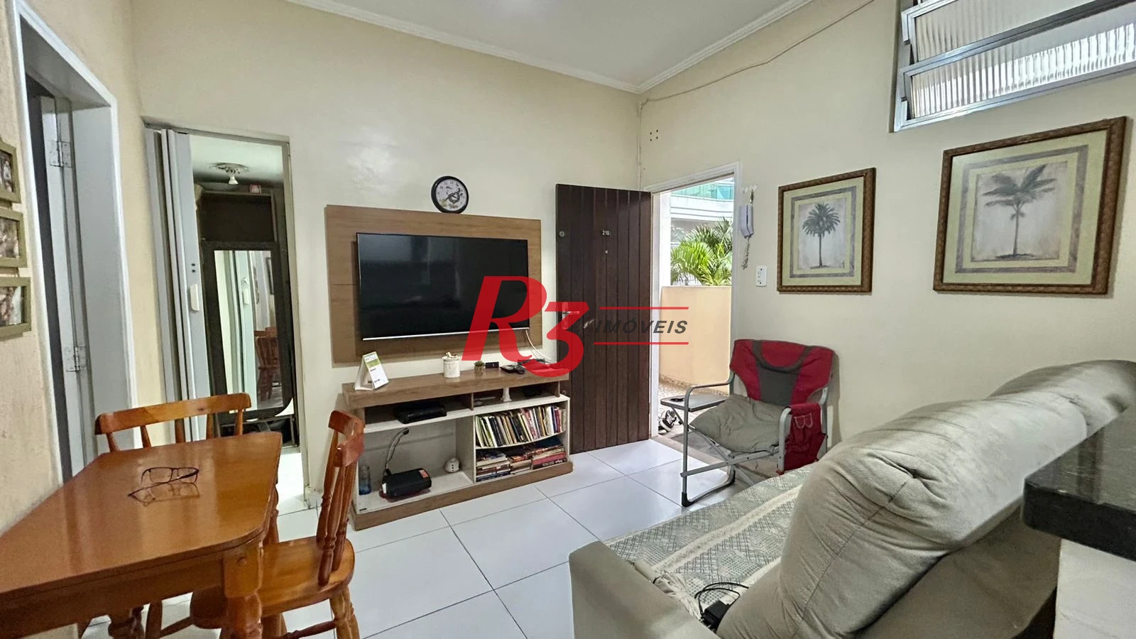 Apartamento com 2 dormitórios à venda, 47 m² - Gonzaga - Santos/SP
