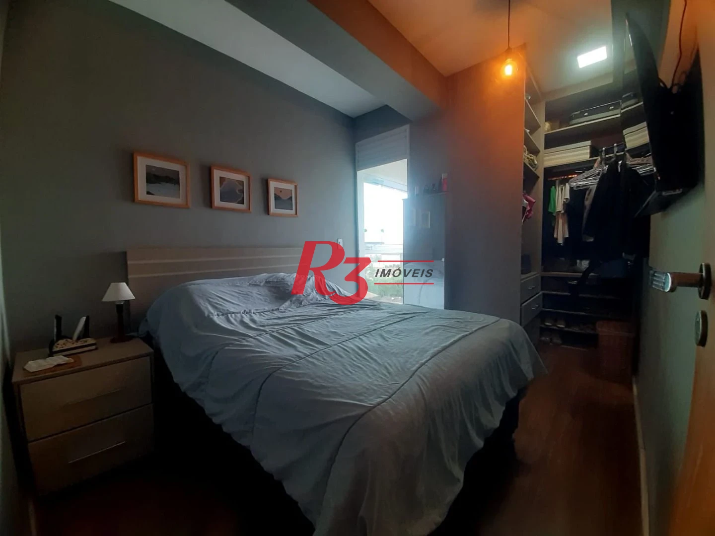Apartamento com 1 dormitório à venda, 42 m² por R$ 456.000,00 - Macuco - Santos/SP