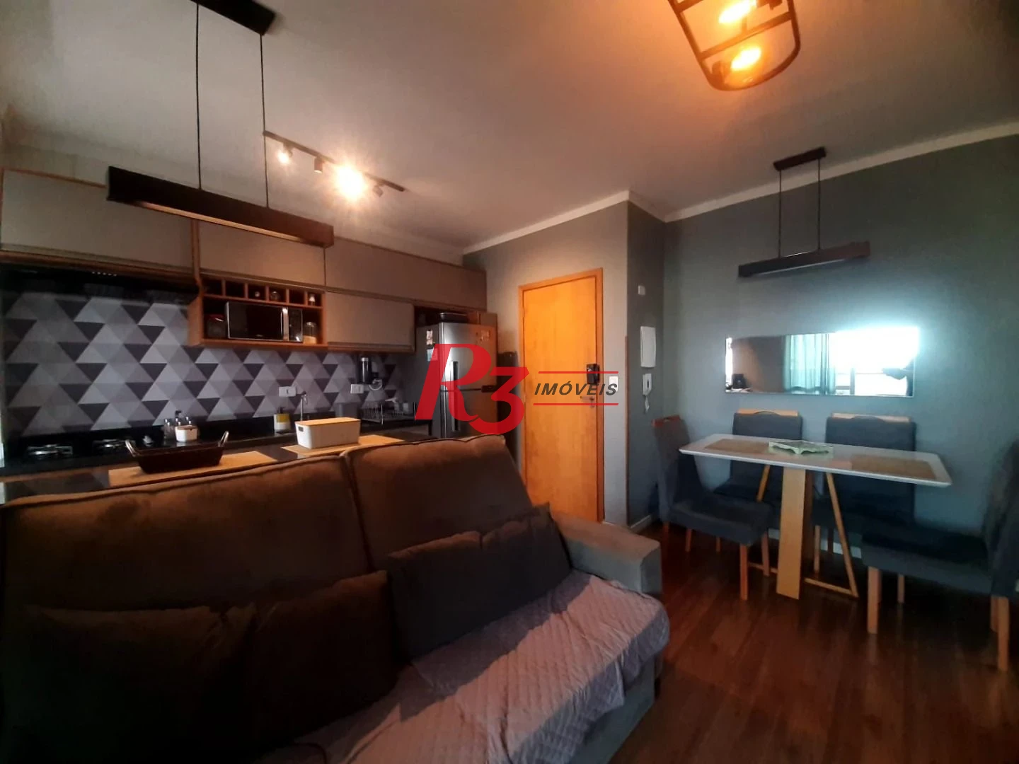 Apartamento com 1 dormitório à venda, 42 m² por R$ 456.000,00 - Macuco - Santos/SP