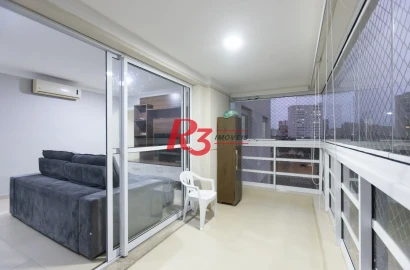 Apartamento com 3 dormitórios à venda, 96 m² por R$ 970.000,00 - Vila Belmiro - Santos/SP