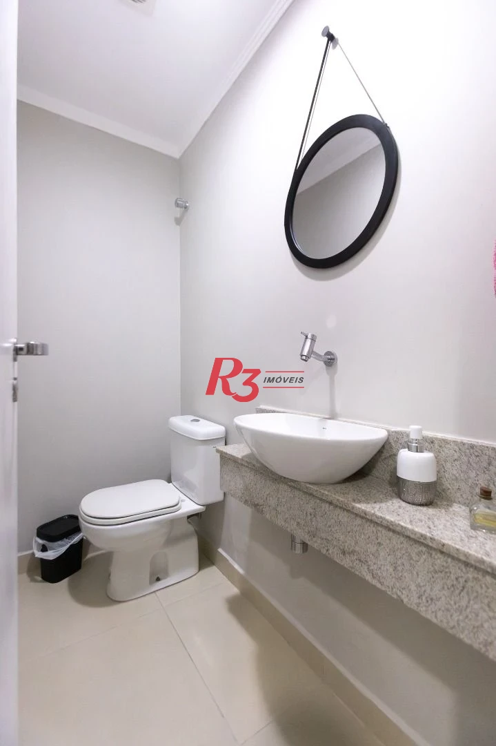 Apartamento com 3 dormitórios à venda, 96 m² por R$ 970.000,00 - Vila Belmiro - Santos/SP