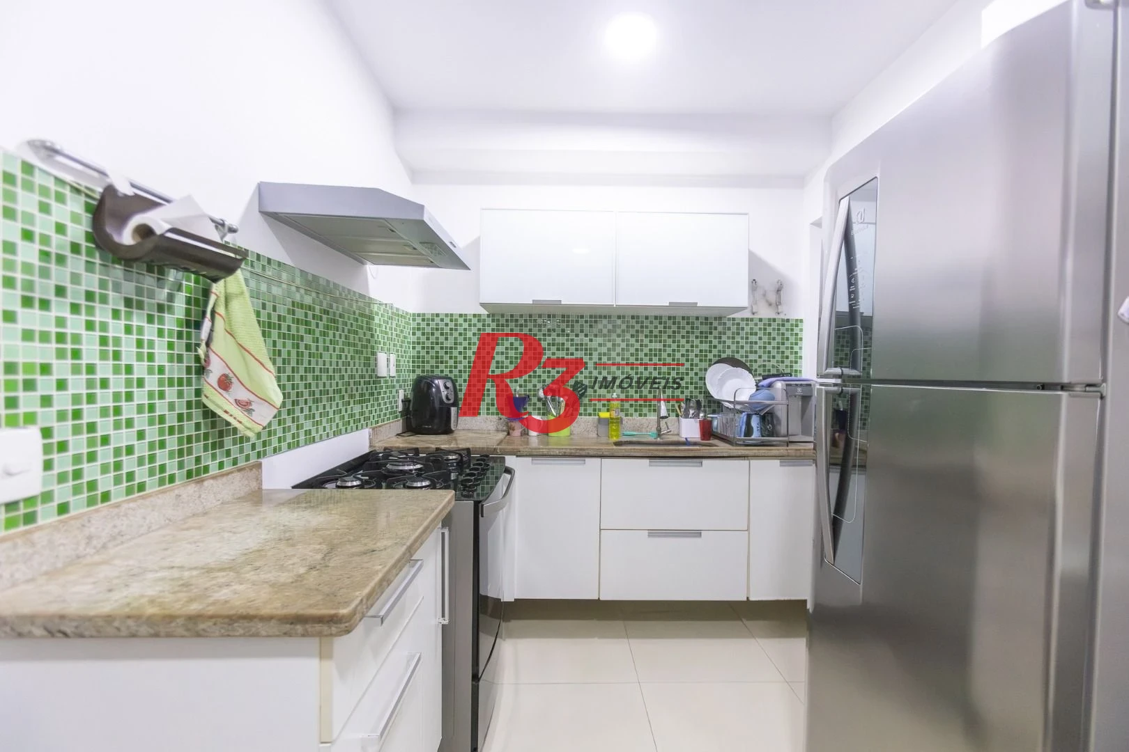 Apartamento com 3 dormitórios à venda, 96 m² por R$ 970.000,00 - Vila Belmiro - Santos/SP
