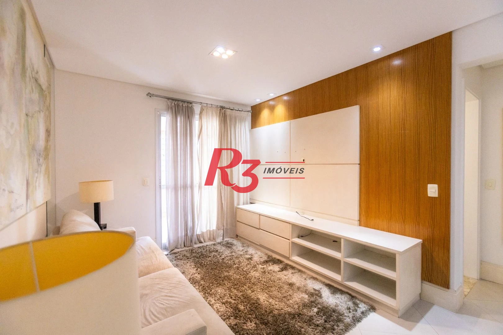 Apartamento para alugar, 117 m² por R$ 6.700,02/mês - Gonzaga - Santos/SP