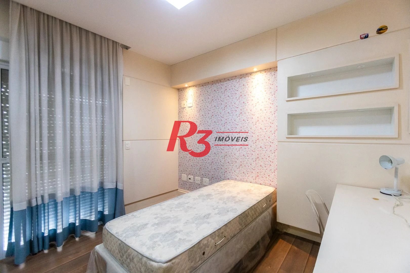 Apartamento para alugar, 117 m² por R$ 6.700,02/mês - Gonzaga - Santos/SP