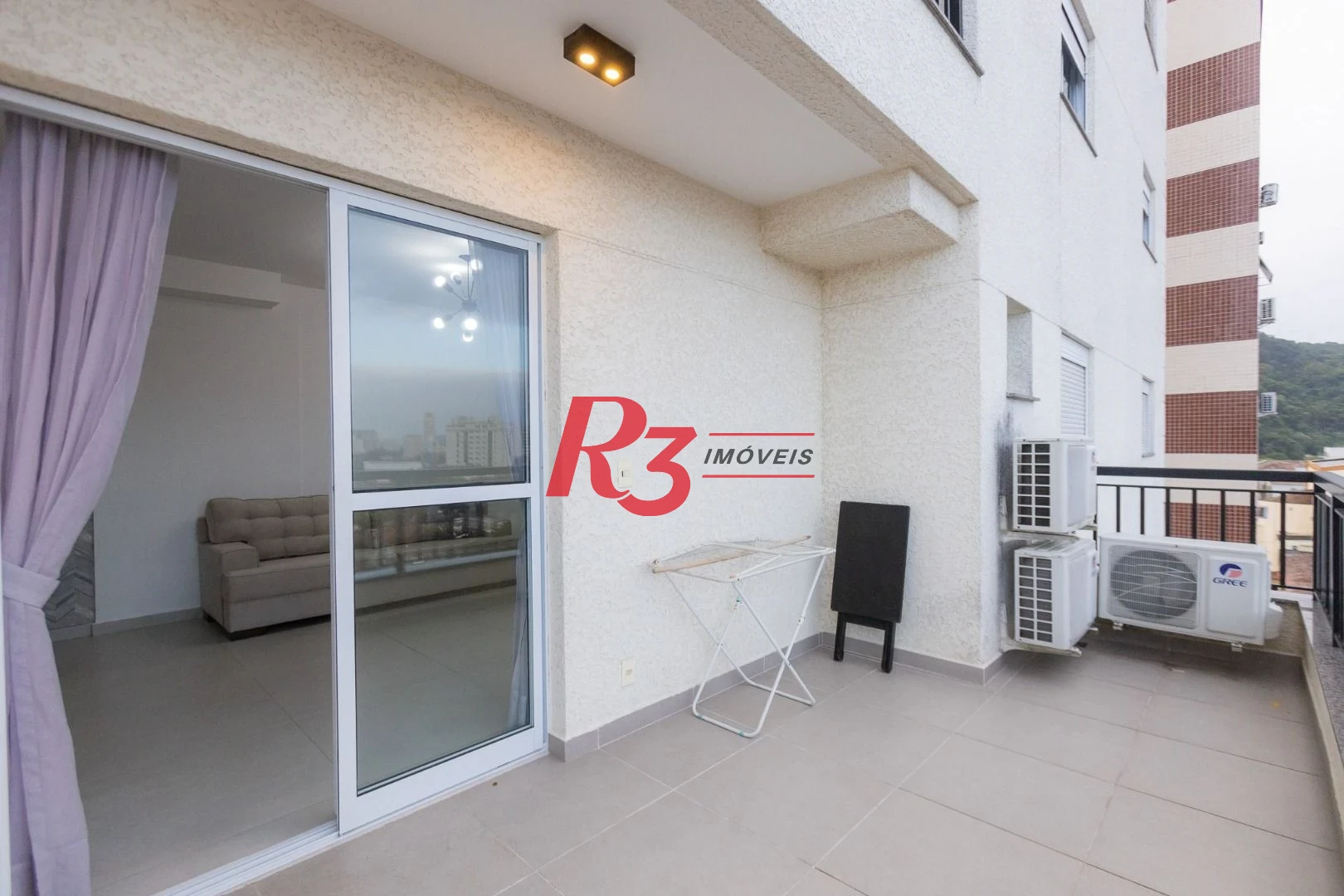 Apartamento com 2 dormitórios para alugar, 90 m² por R$ 5.354,42/mês - Marapé - Santos/SP