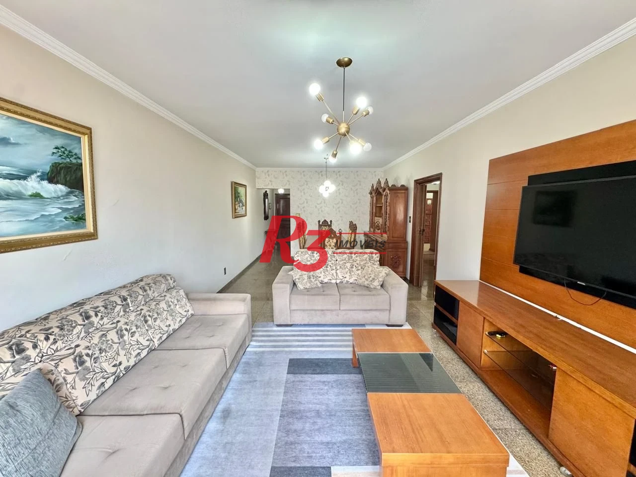 Apartamento com 3 dormitórios à venda, 142 m² por R$ 1.100.000,00 - Boqueirão - Santos/SP