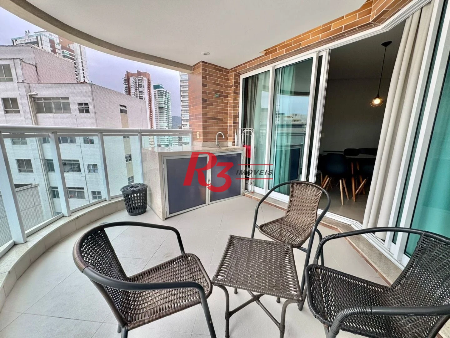 Apartamento com 1 dormitório, 45 m² - venda por R$ 660.000,00 ou aluguel por R$ 5.620,00/mês - Pompéia - Santos/SP