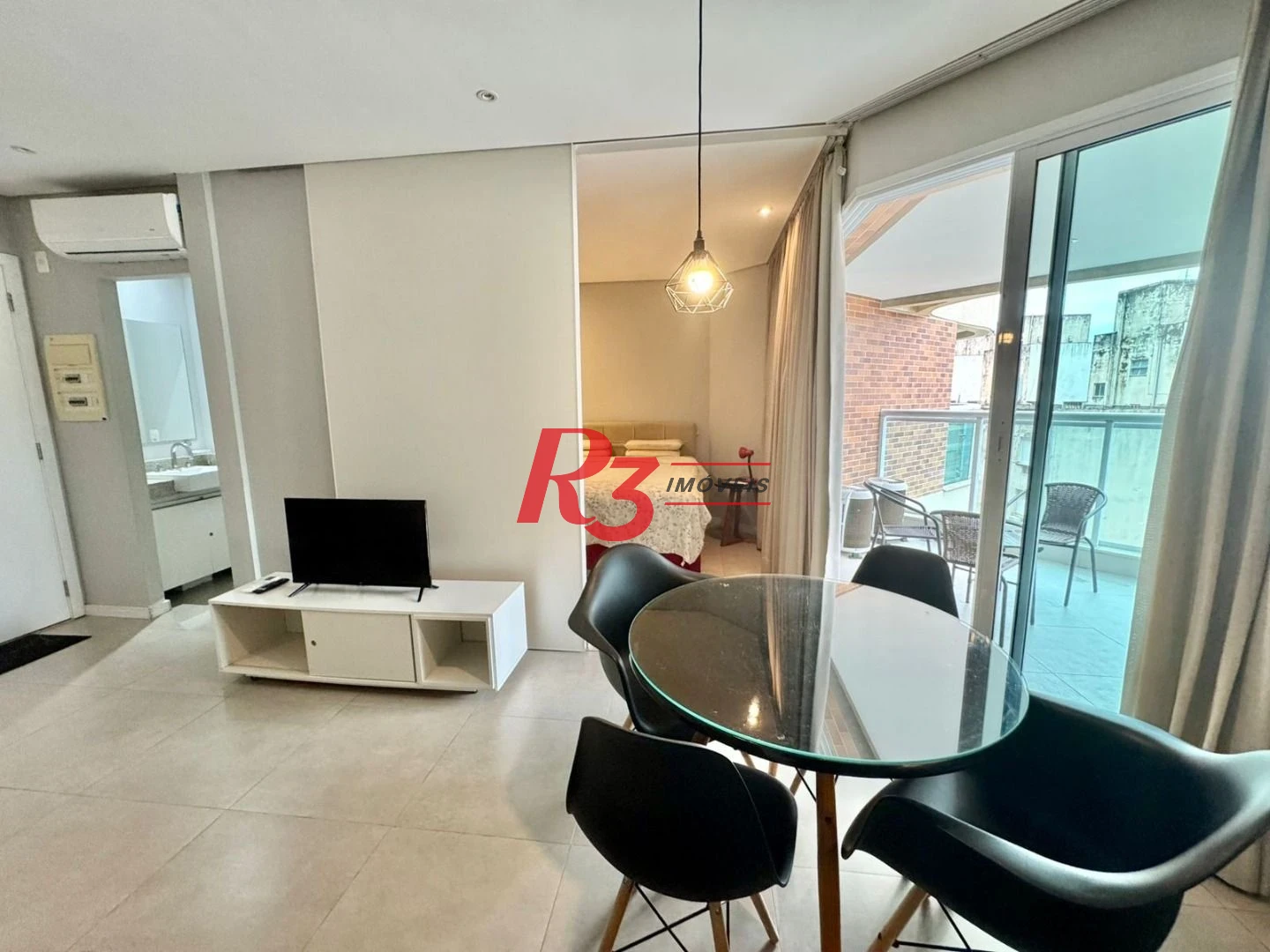 Apartamento com 1 dormitório, 45 m² - venda por R$ 660.000,00 ou aluguel por R$ 5.620,00/mês - Pompéia - Santos/SP