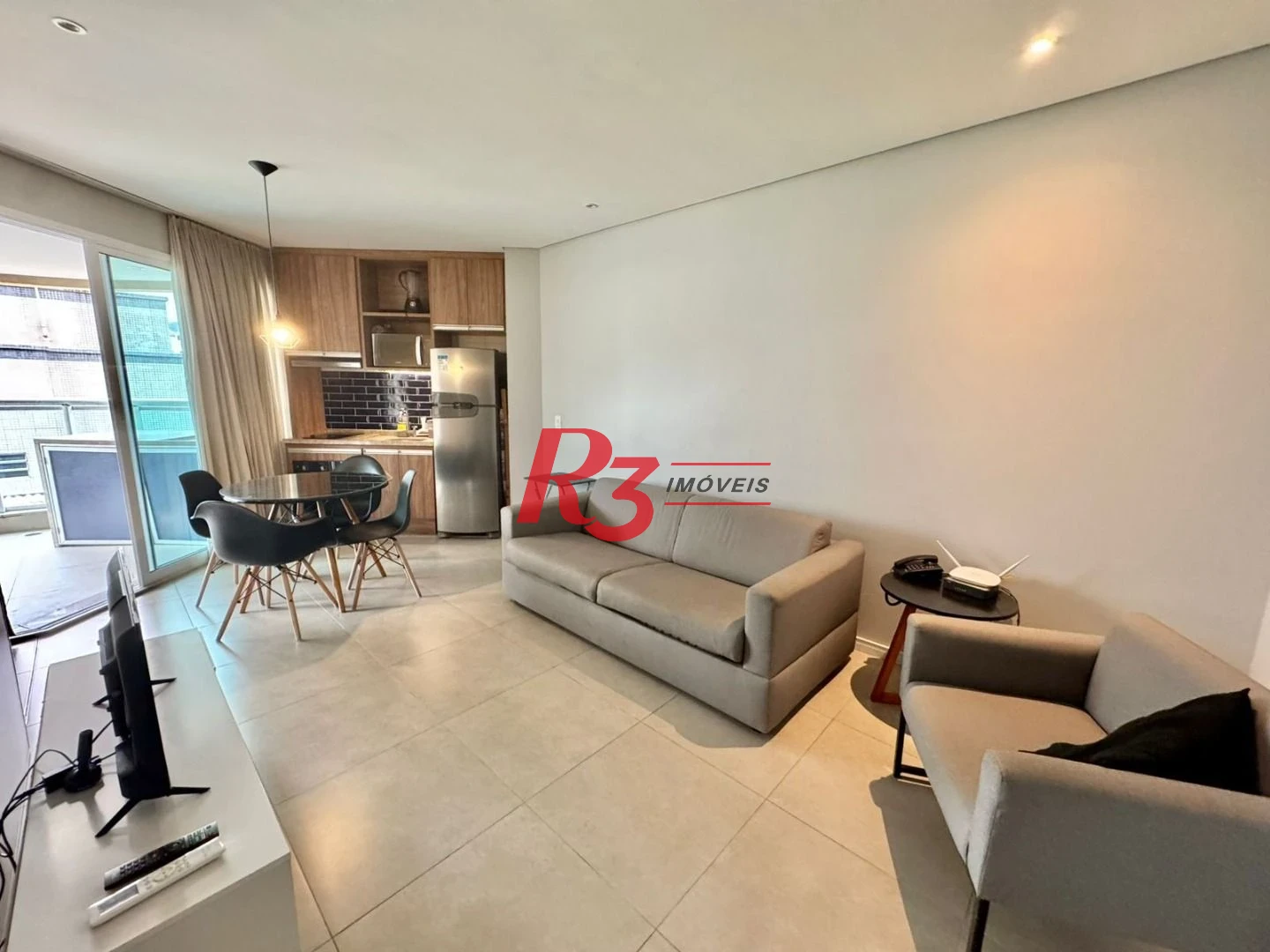 Apartamento com 1 dormitório, 45 m² - venda por R$ 660.000,00 ou aluguel por R$ 5.620,00/mês - Pompéia - Santos/SP