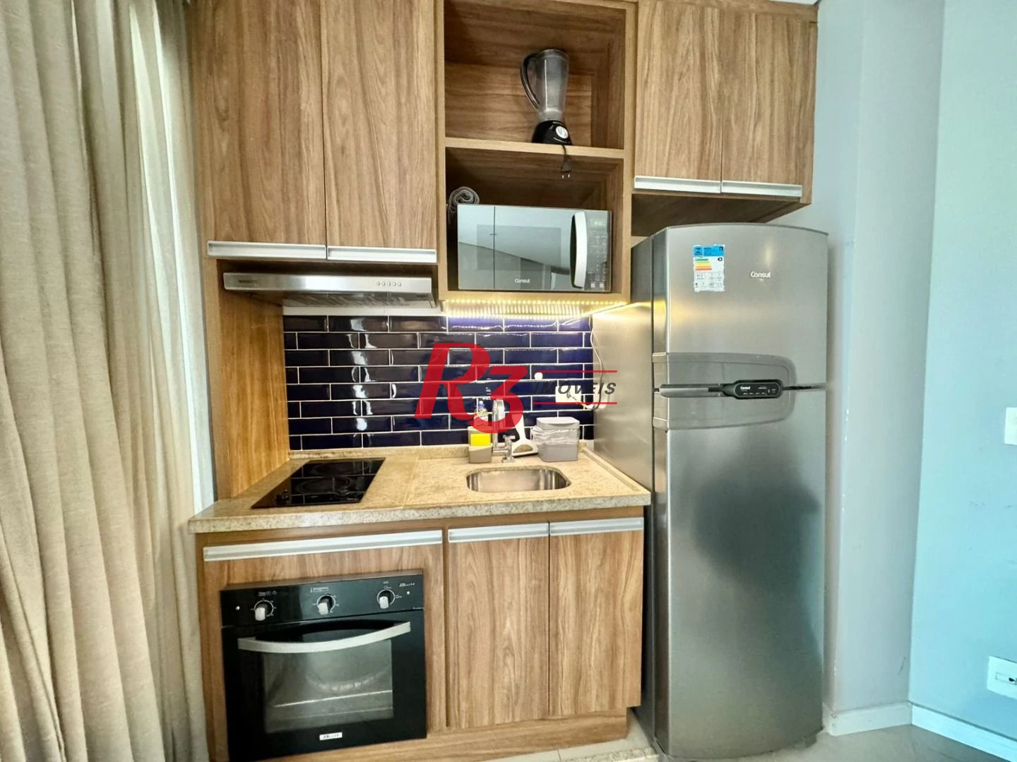 Apartamento com 1 dormitório, 45 m² - venda por R$ 660.000,00 ou aluguel por R$ 5.620,00/mês - Pompéia - Santos/SP