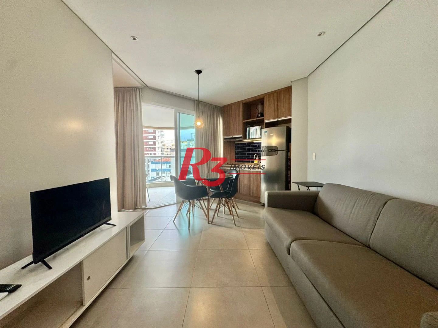 Apartamento com 1 dormitório, 45 m² - venda por R$ 660.000,00 ou aluguel por R$ 5.620,00/mês - Pompéia - Santos/SP