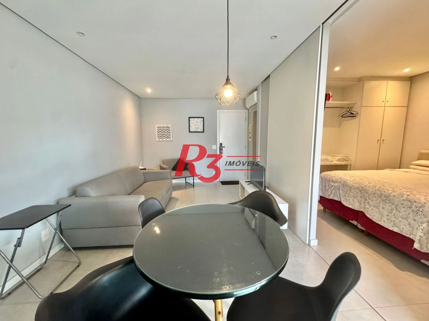 Apartamento com 1 dormitório, 45 m² - venda por R$ 660.000,00 ou aluguel por R$ 5.620,00/mês - Pompéia - Santos/SP