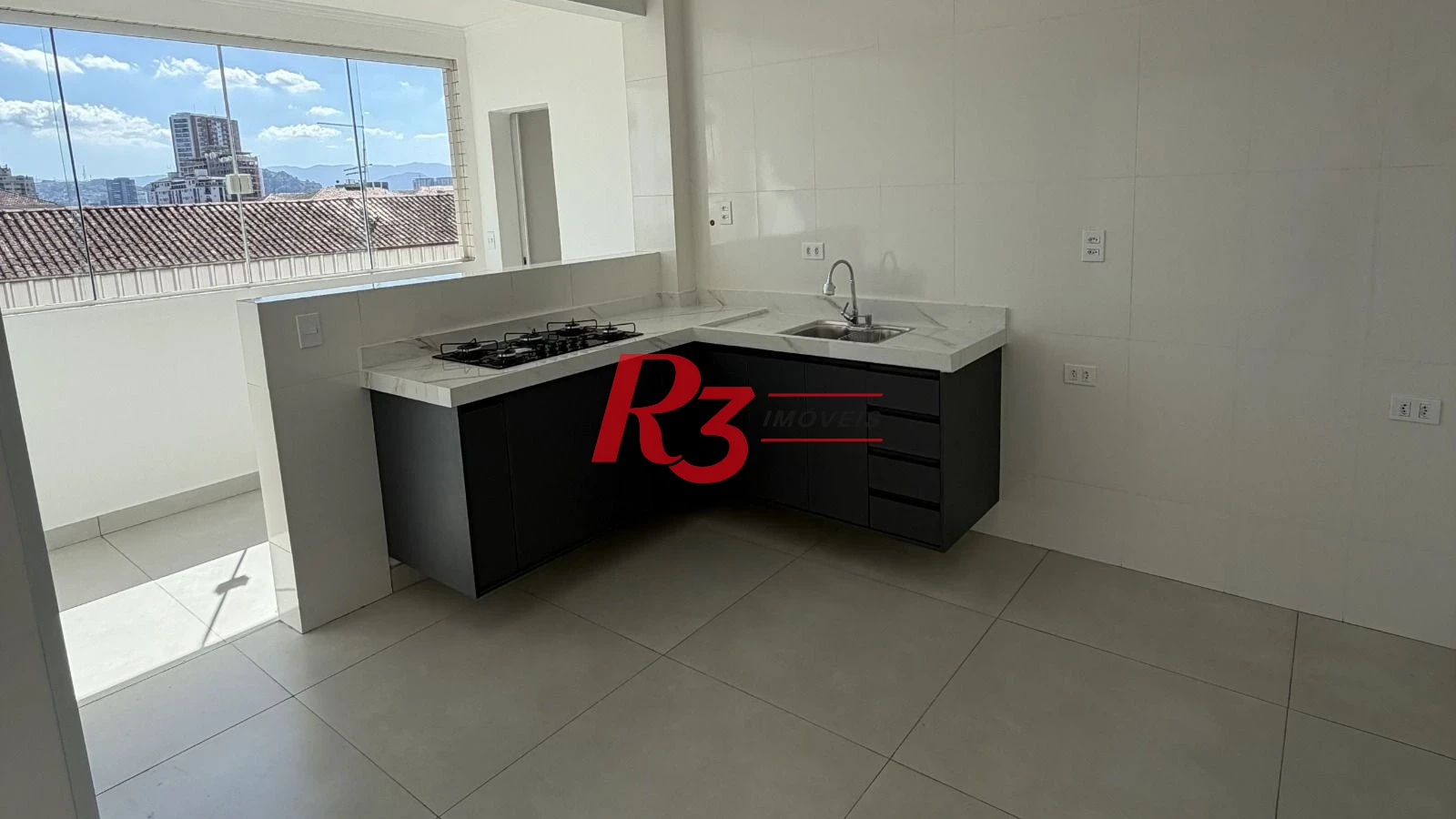 Apartamento à venda, 80 m² por R$ 595.000,00 - Embaré - Santos/SP