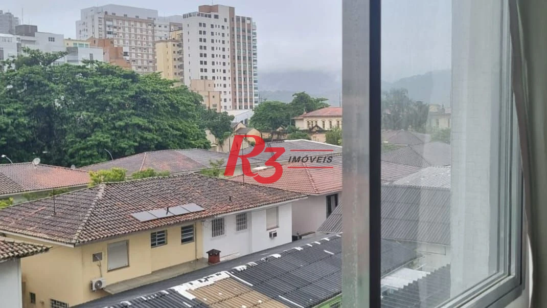 Apartamento com 1 dormitório para alugar, 48 m² por R$ 3.250,00/mês - Aparecida - Santos/SP