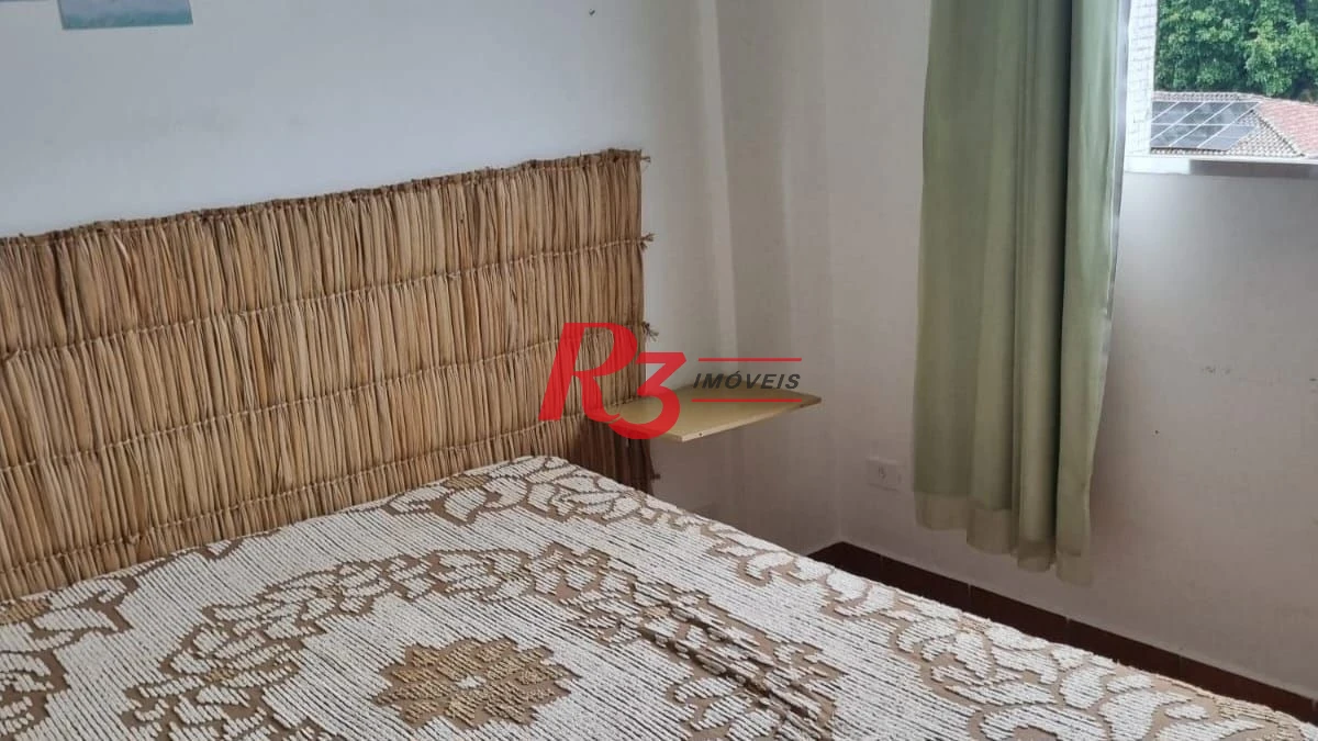 Apartamento com 1 dormitório para alugar, 48 m² por R$ 3.250,00/mês - Aparecida - Santos/SP