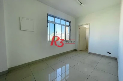 Sala para alugar, 44 m² por R$ 3.300,00/mês - Boqueirão - Santos/SP